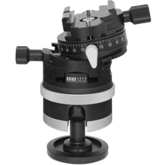 The Arca-Swiss p0+Hybrid is a tripod head that is both a ballhead and a geared head.
