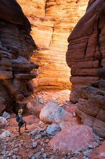 In Blacktail Canyon