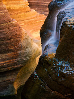 Deer Creek Slot Canyon Falls