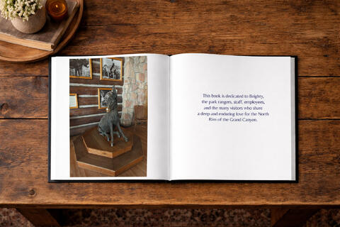 Dedication, North Rim, Wild and Enduring, Book, Coffee Table Book, Grand Canyon