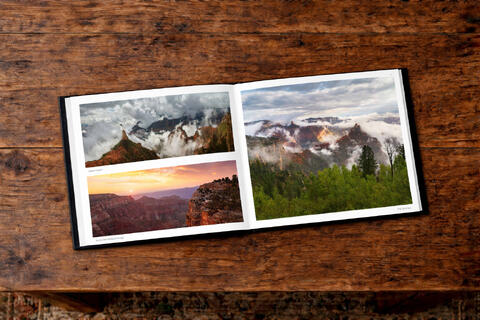 Book, North Rim, Wild and Enduring, Grand Canyon Lodge, Historic, Dragon Bravo Fire, Coffee Table Book, Interior