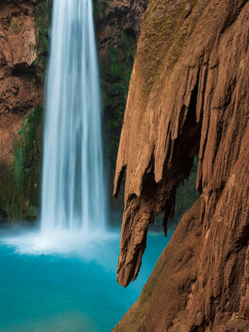 AZ, Arizona, Grand Canyon, Havasu Canyon, Havasu Creek, Havasupai, Havasupai Indian Reservation, Mooney Falls, Native American...