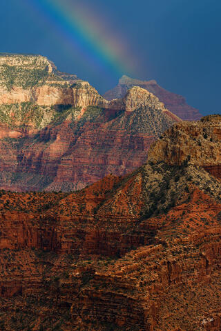 Rainbow on Birdseye