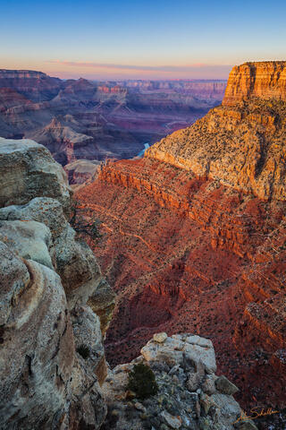 Last Light on Zuni Point