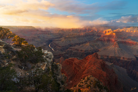 Last Light at Mohave