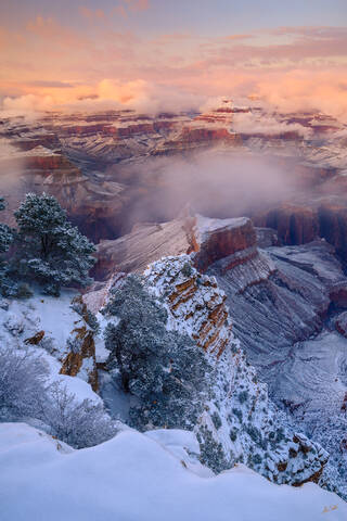Clearing Winter Storm at Hopi Point