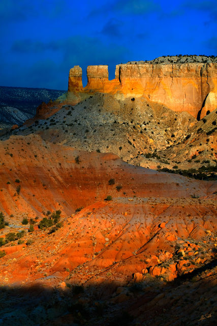 Winter Light on Ghost Ranch