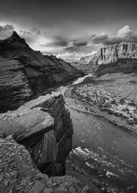 AZ, Arizona, Below the Rim, Black & White, Black and White, Colorado River, Expedition, Grand Canyon, Grand Canyon National Park...