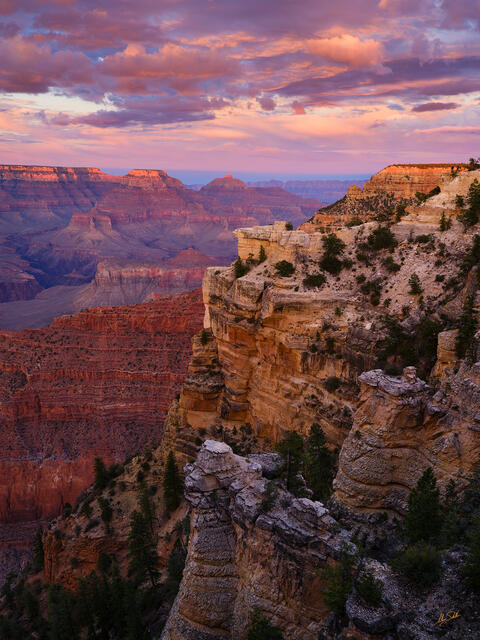 Last Light on the Rim
