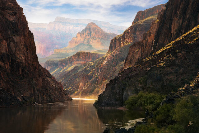Morning in the Granite Gorge