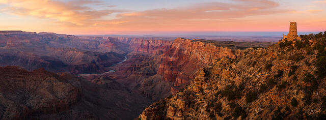 Sunset at the Watchtower