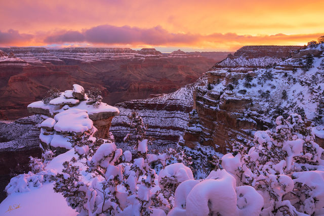Winter Sunrise at Mather Point