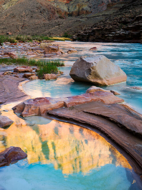 Reflecting on the Little Colorado