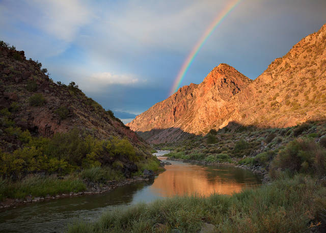 Rainbow over the Rio Grande
