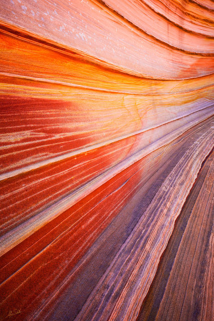 Striations in The Wave