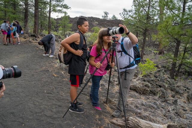 2015 Parks in Focus Group at Sunset Crater