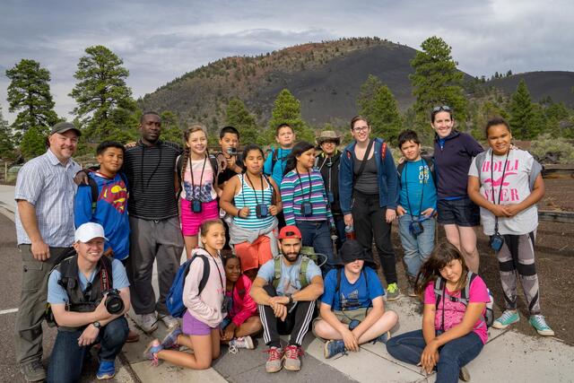 2015 Parks in Focus Group at Sunset Crater