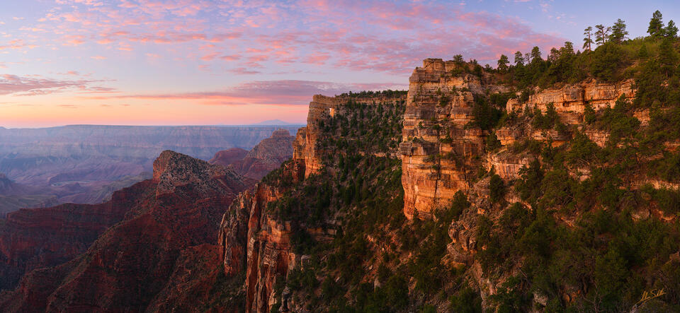 Sunrise Light on Angels Window