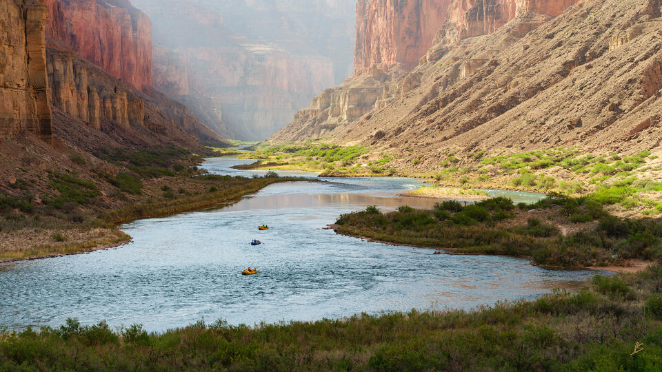 Drifting Into the Canyon’s Heart