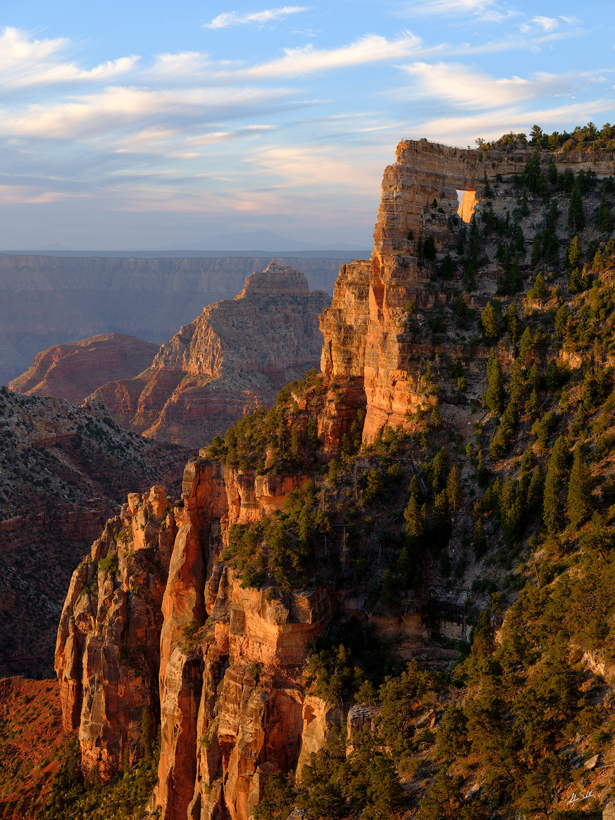 Angels Window and Heavenly Sky | Grand Canyon National Park | Fine