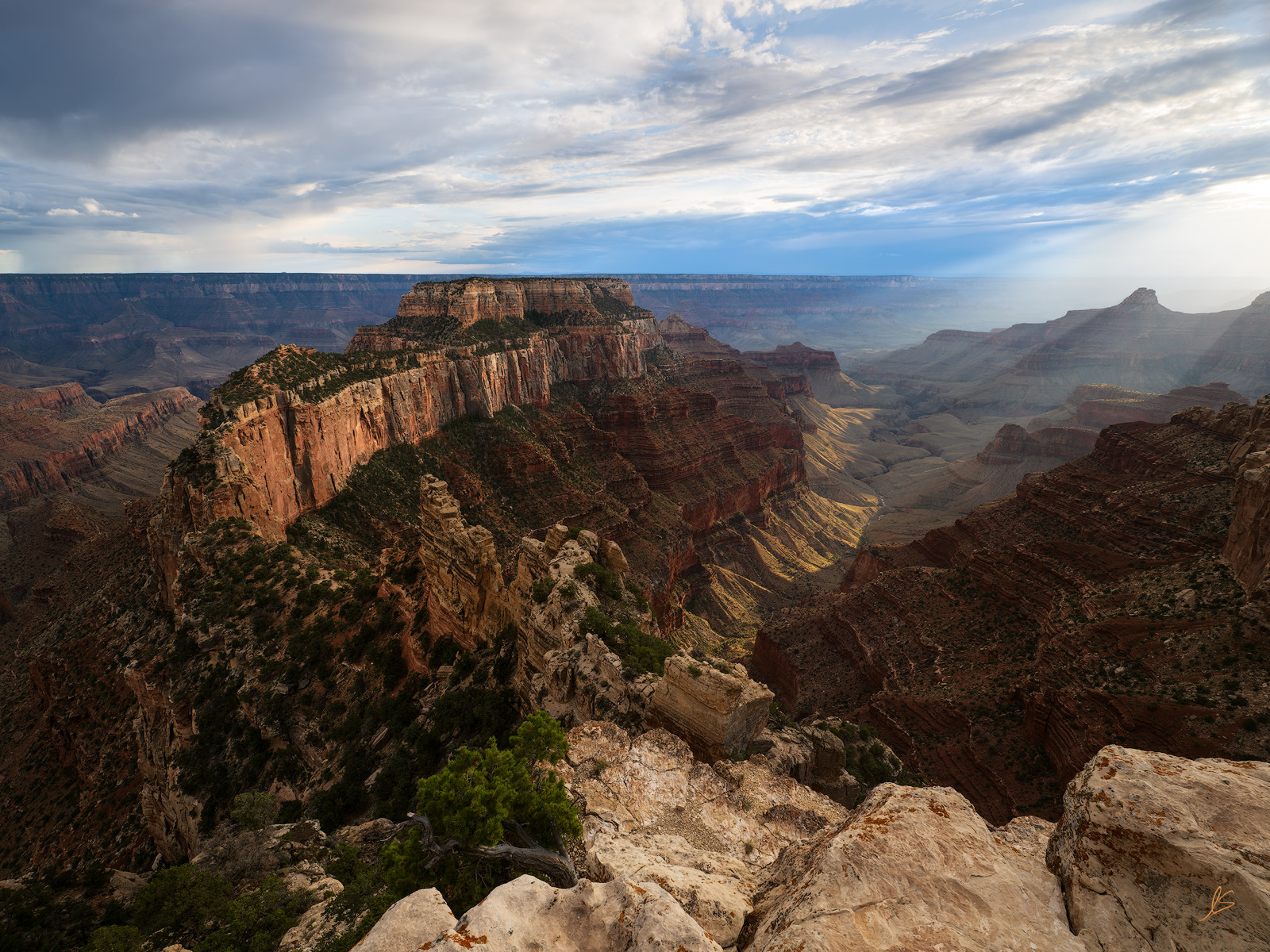 CHNYWORK 7x5ft Grand Canyon National Park Backdrop Canyon Mountains Arizona USA Natural Sunset Scenery Background American Travel Hiking Camp Birthday Party Decor Artistic Portraits Photo Props - View #13