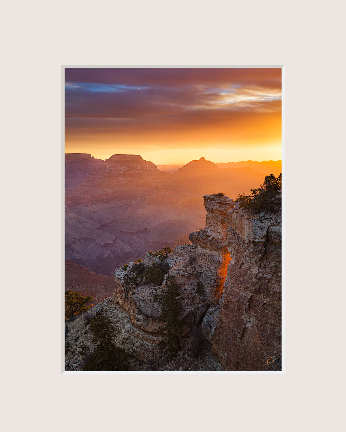 Revelation This was the final sunrise that I photographed as the Artist-in-Residence on the South Rim of Grand Canyon National Park. After...