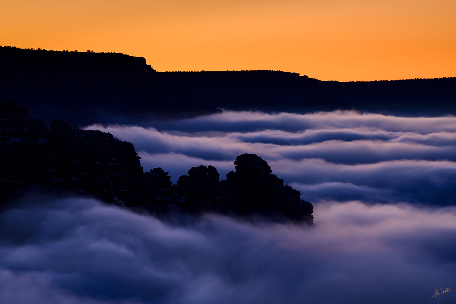 Sunset Inversion | Grand Canyon National Park | Fine Art Landscape