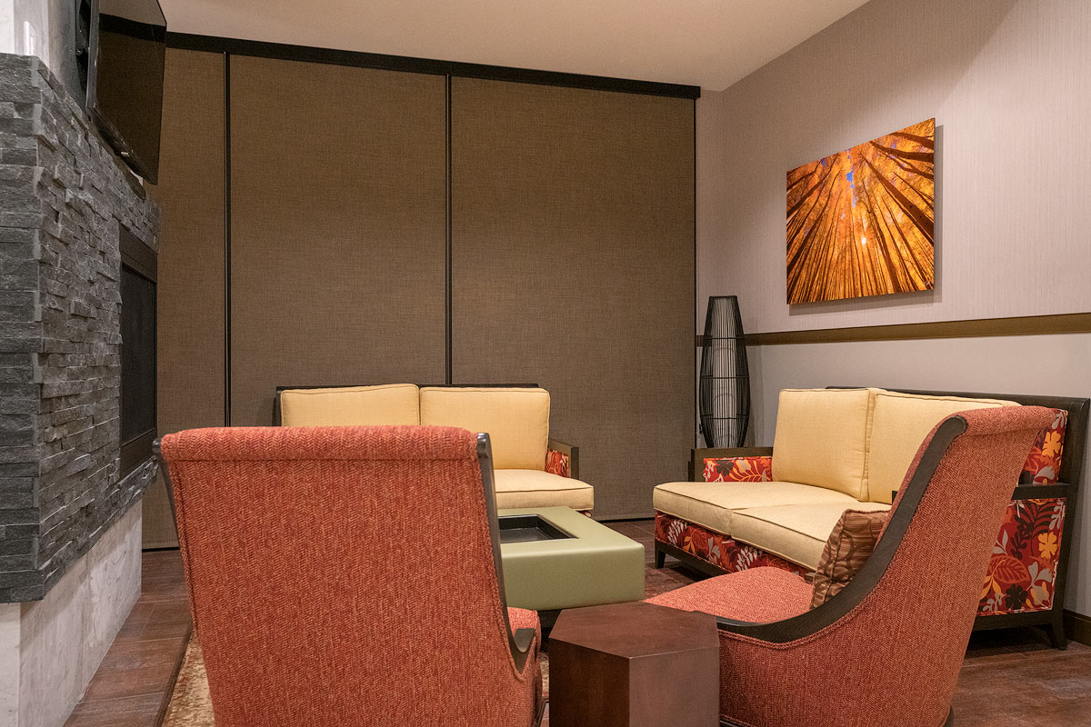 In the reading area, you'll see The Dance of Autumn featuring aspen trees in autumn with golden leaves printed to 48×32″.
